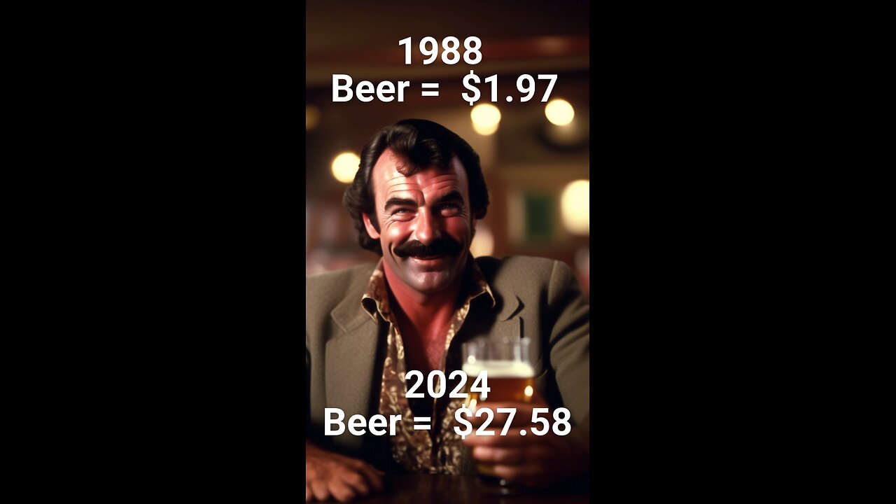 Thank goodness only property goes up 14x in 36 years… imagine paying $27 for a beer! 🏡📈🍺