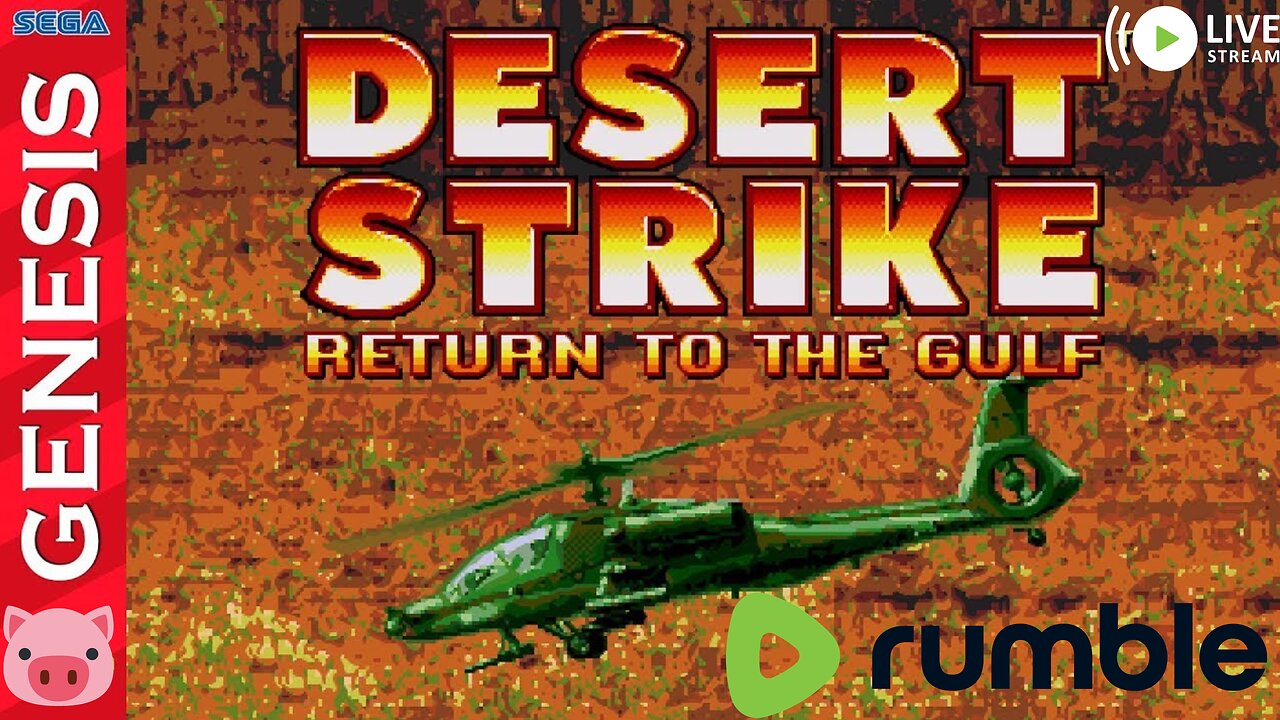 Desert Strike: Return to the Gulf - Sega Genesis