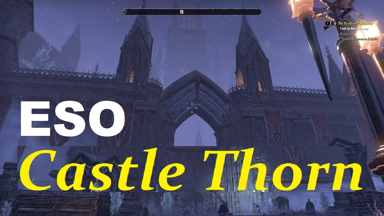 ESO Music Stonethorn DLC! - Castle Thorn Theme (Haunting) Elder Scrolls Online Soundtrack
