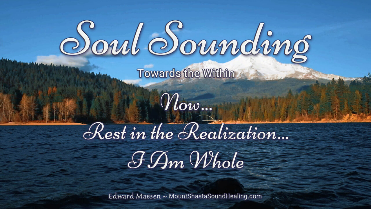 Soul Sounding ~ Towards the Within ~ Mount Shasta ~ by Edward Maesen