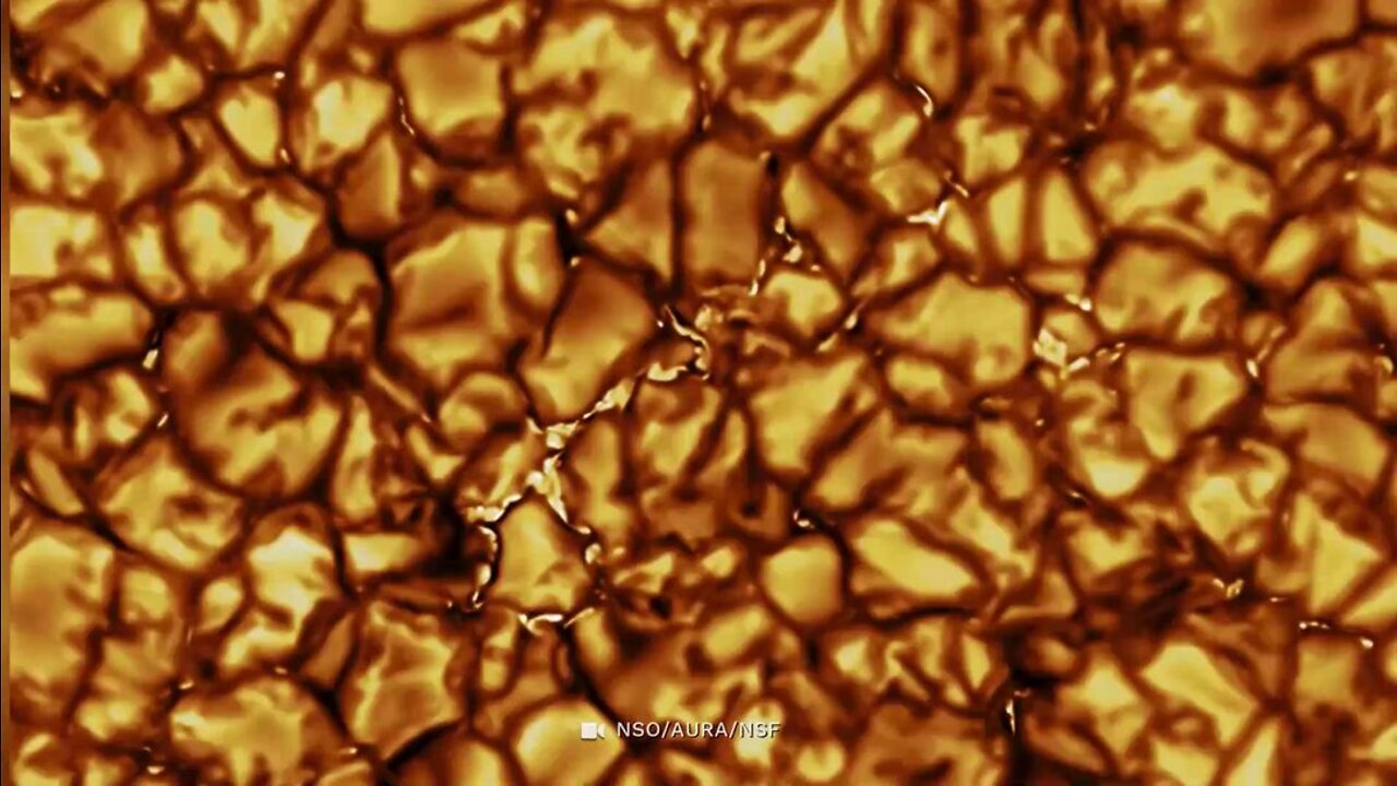 This Image Shows That the Sun's Surface Looks Like Popcorn
