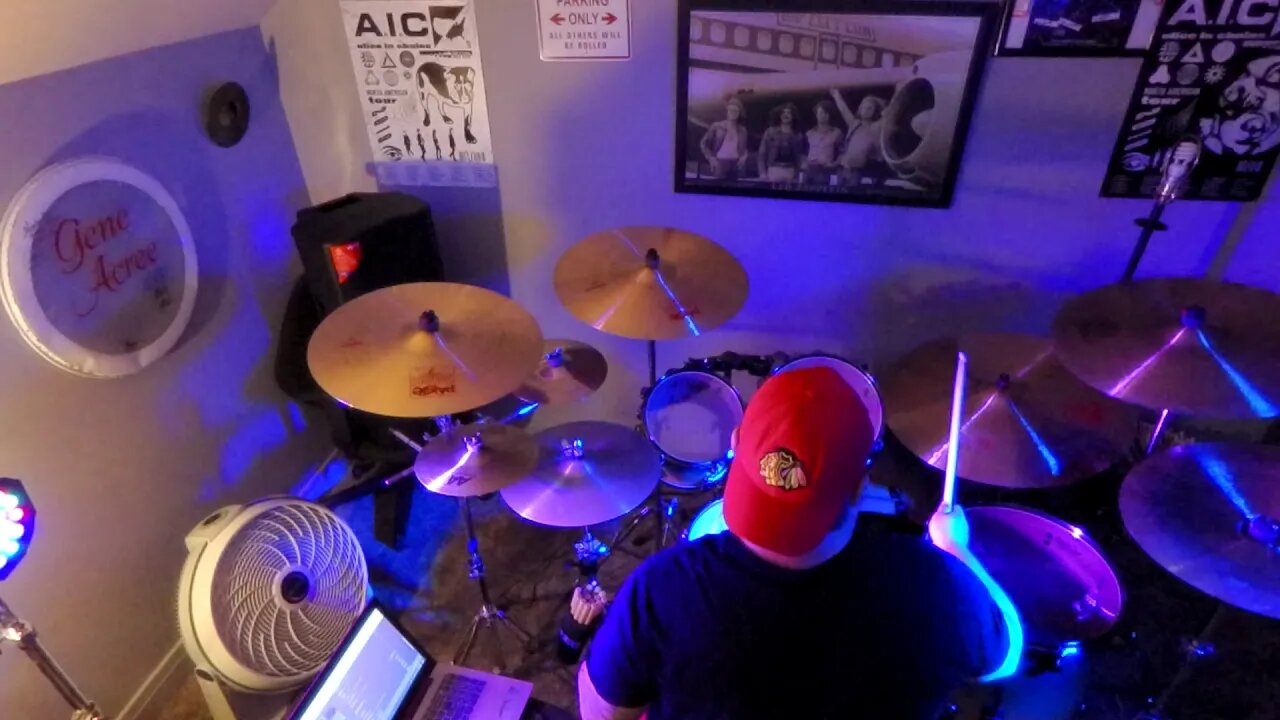 Mr. Crowley Ozzy Osbourne Drum Cover First attempt
