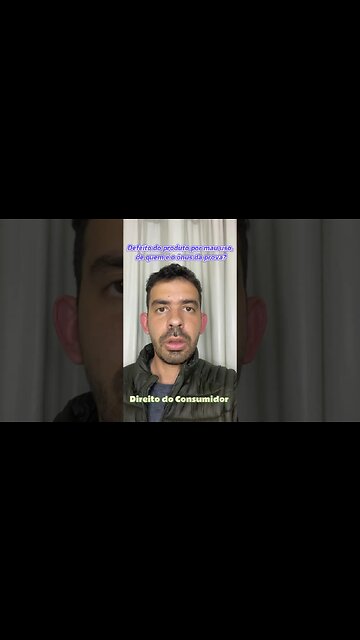 Defeito por mau uso? Vai ter que provar!