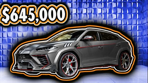 $645,000 Lamborghini Urus Mansory Full Carbon