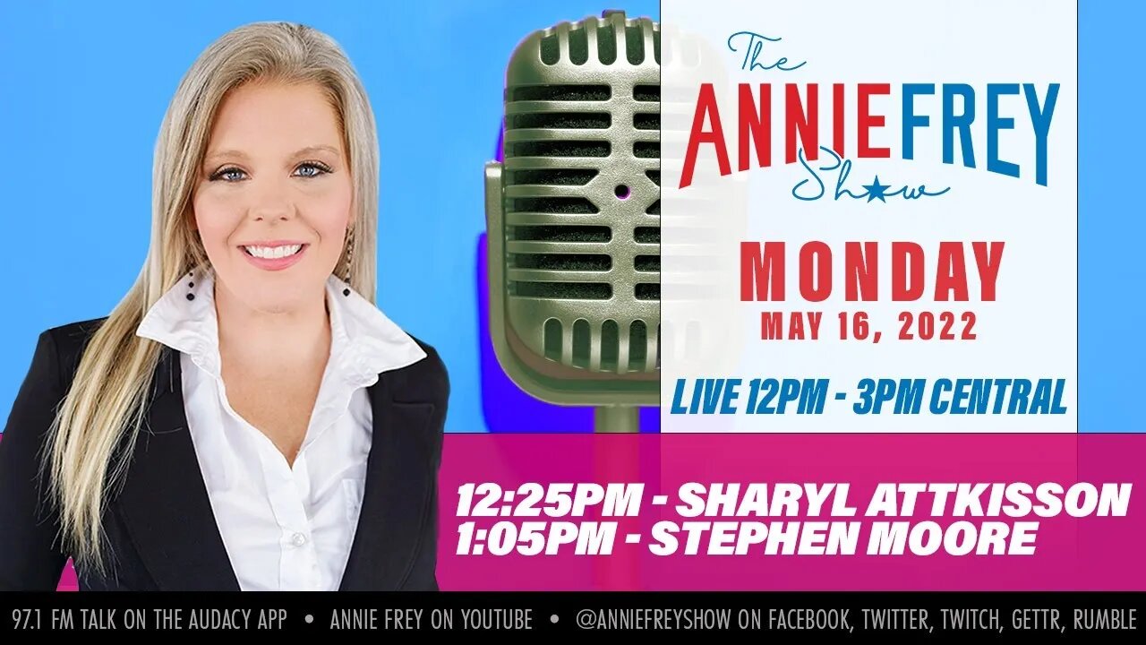 Journalism, Truth, Media, Economy, Recession • Annie Frey Show 5/16/22