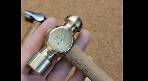 DIY Brass Smithing Hammer