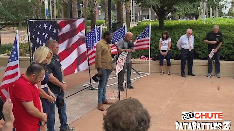 Anti-Vaccine & Lockdown Mandate Protest 8/2/21 Orlando, FL