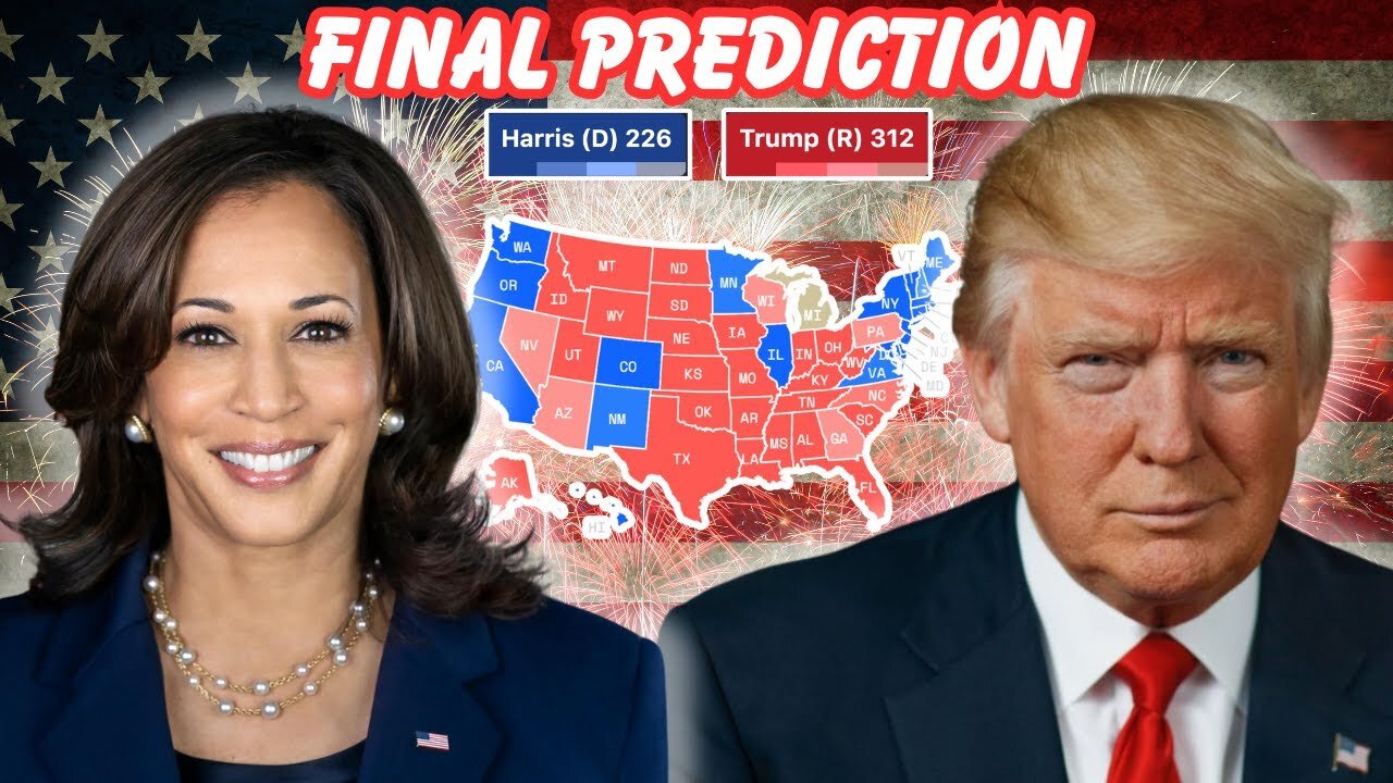 US Election *FINAL PREDICTION* Donald Trump vs Kamala Harris