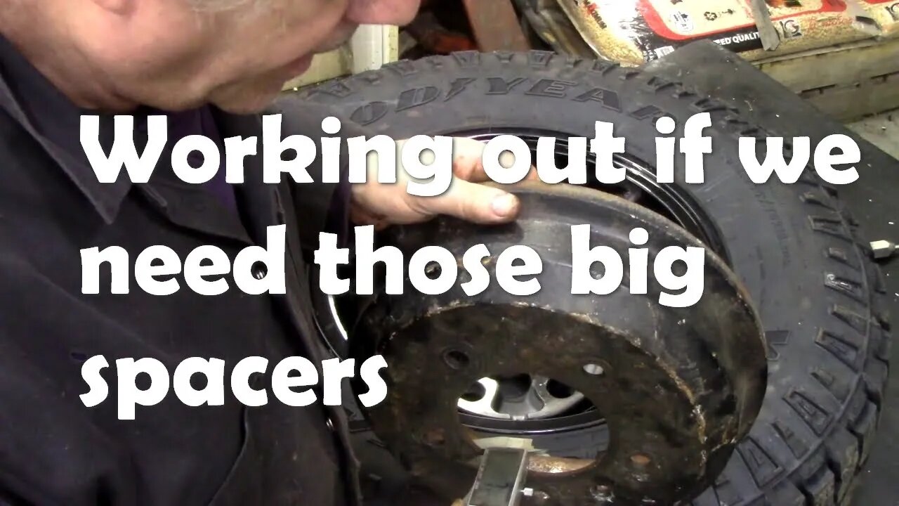 Working out an option NOT to use wheel-spacers with this 1991 110