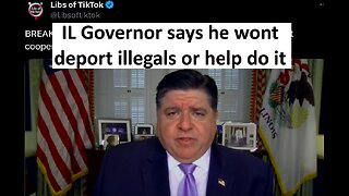 IL Governor JB Pritzker said he wont deport illegals or cooperate in raids