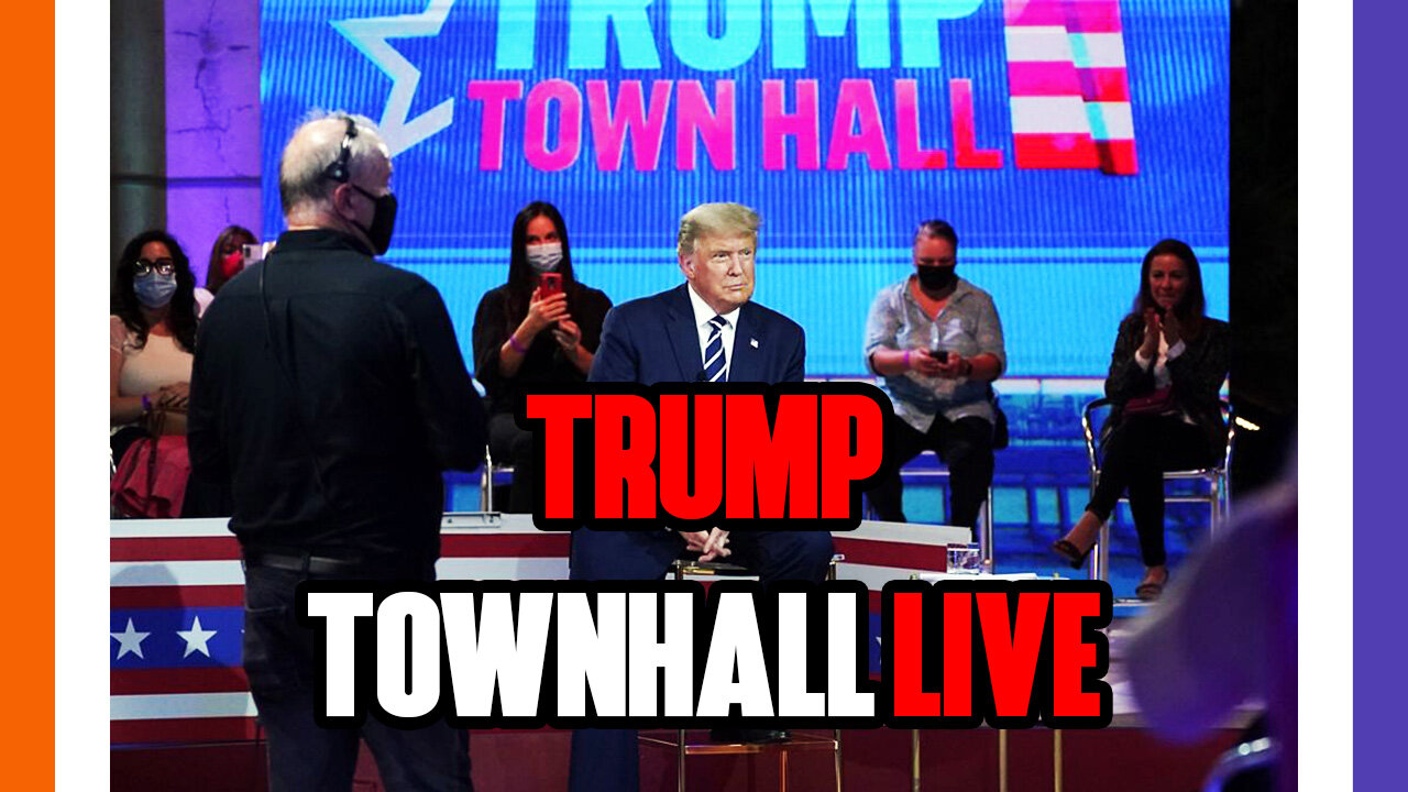 Pt2 🍊LIVE: Donald Trump Townhall On Fox with Sean Hannity 🟠⚪🟣 NPC Politics