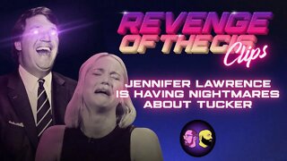 Jennifer Lawrence Has Tucker Carlson Nightmares | ROTC Clip