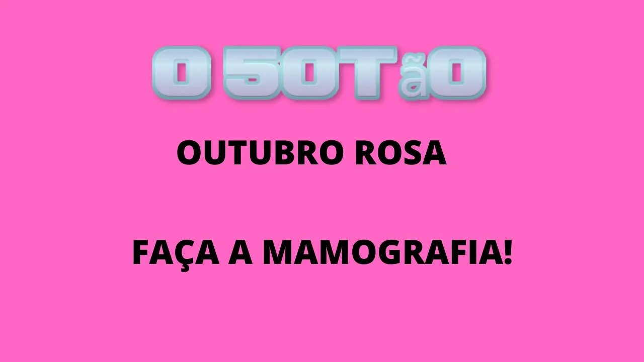 Outubro rosa