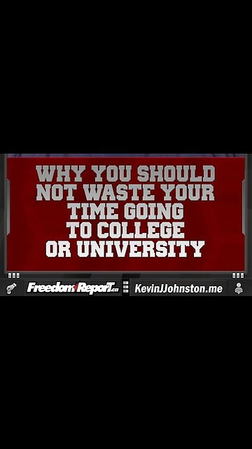 WHY YOU SHOULD NOT GO TO COLLEGE OR UNIVERSITY IN NORTH AMERICA.