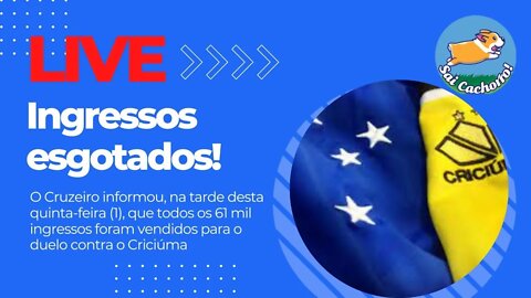 Ingressos esgotados!