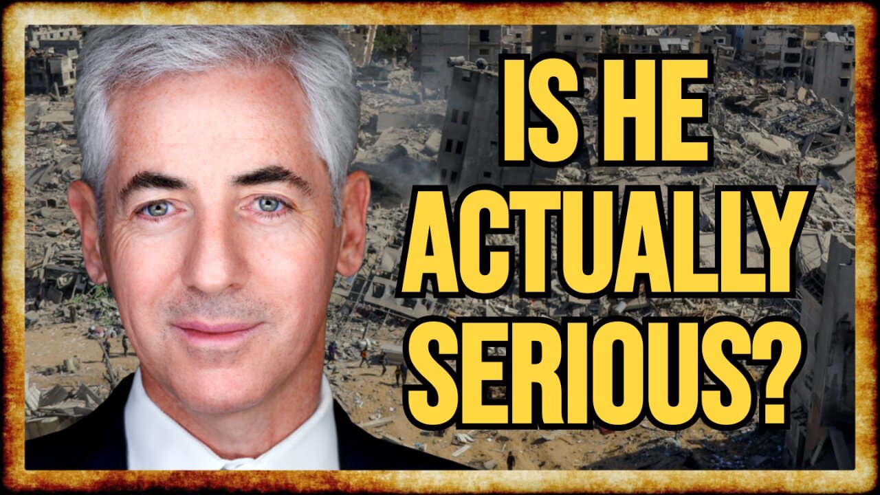 Bill Ackman Unveils INSULTING Post-War Plan For "New Gaza"