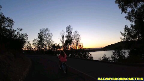 Bike ride to Lake Jennings