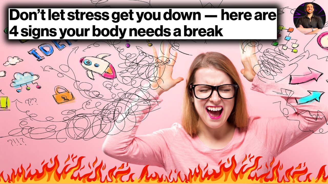 Stress Will KILL YOU if You Don't Pay Attention! Easy Tips to Get Your MIND Under Control!