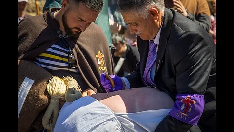 Vía Crucis de Los Picaos de San Vicente de la Sonsierra (La Rioja)