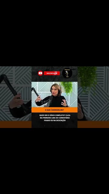 O QUE É BORDERLINE? #shorts #borderline #transtornomental #transtornosmentais #anabeatrizbarbosa