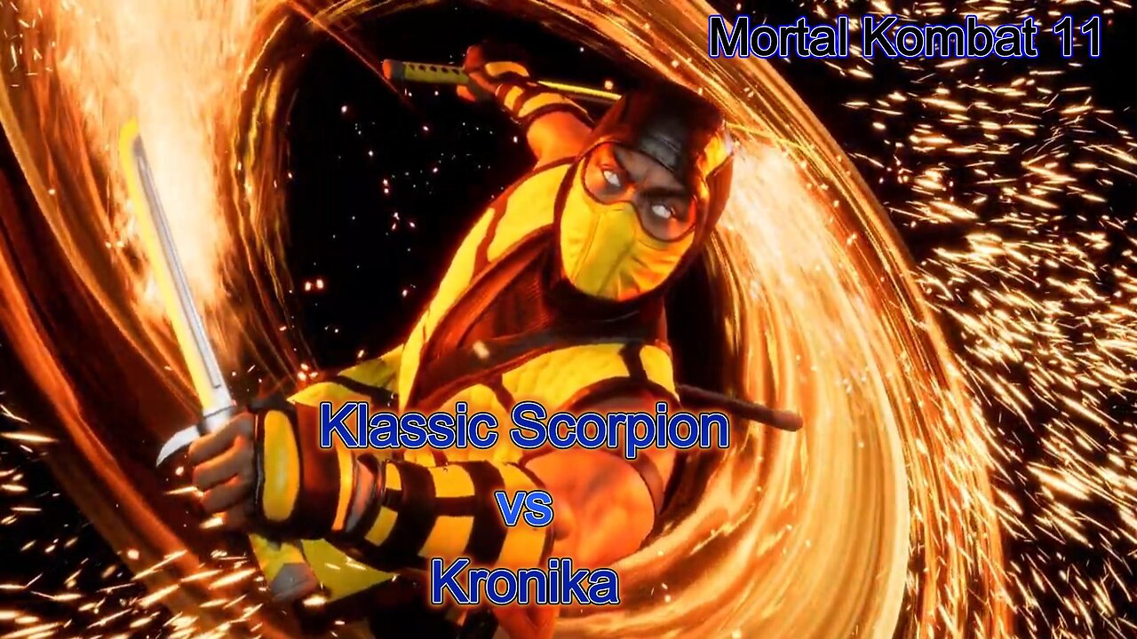 MK 11 - Klassic Scorpion vs Kronika