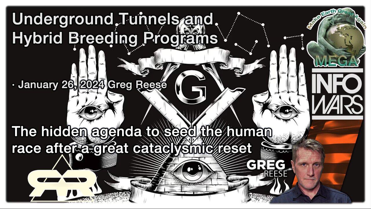 Underground Tunnels and Hybrid Breeding Programs · Jan 26, 2024 Greg Reese · The hidden agenda to seed the human race after a great cataclysmic reset