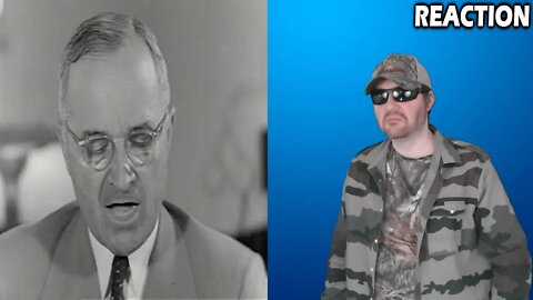 VT2008-9-2 President Truman Announces B*mbing Of Hiroshima REACTION!!! (BBT)