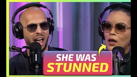 Andrew Tate destroys feminist