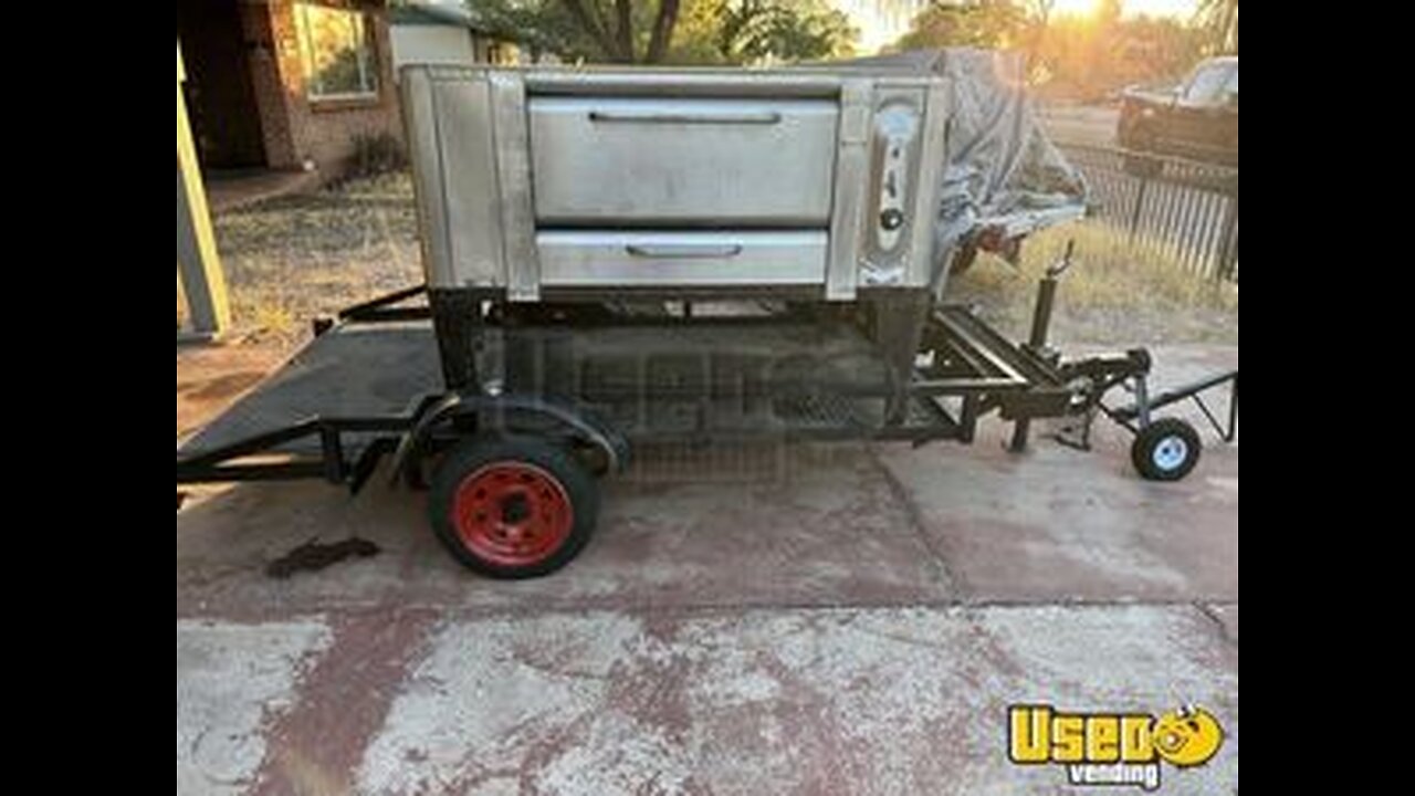 2020 6' x 11.5' Commercial Grade Stone Deck Pizza Oven Trailer for Sale in Arizona