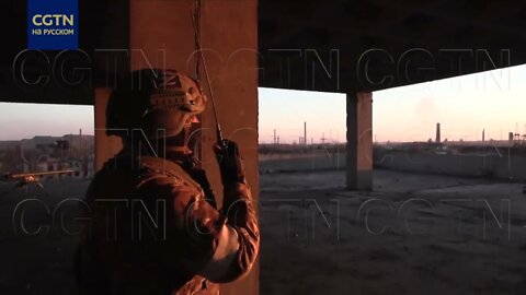 Battlefield Near Azovstal In Mariupol