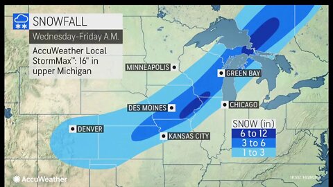 Heavy Snow Predicted For The Upper Peninsula