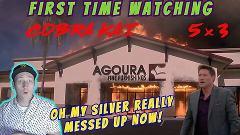 Cobra Kai 5x3 "Playing with Fire"...Silver is Seriously Insane! | First Time Watching TV Reaction