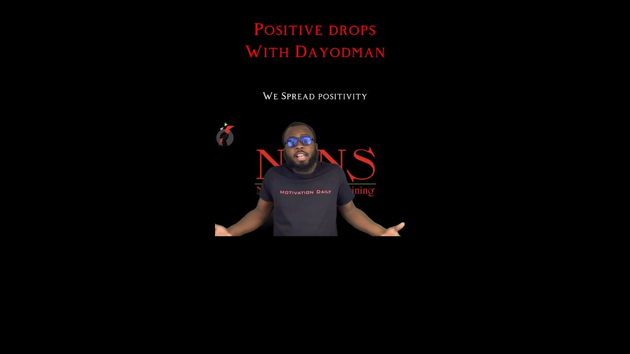 We Spread Positivity #dayodman #motivation #eeyayyahh #motivationalspeaker #positivevibes