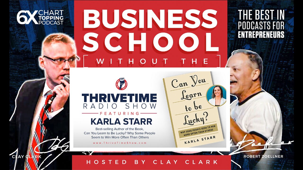 Business | Can You Learn to Be Lucky? (with Penguin / Portfolio author Karla Starr)