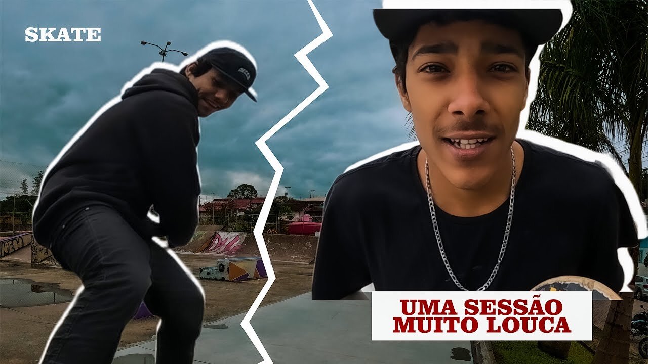 Uma sessão muito Louca - Skate