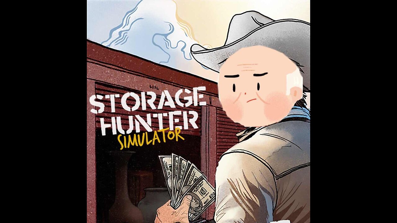 Old man gambles his retirement in Storage Hunter Simulator