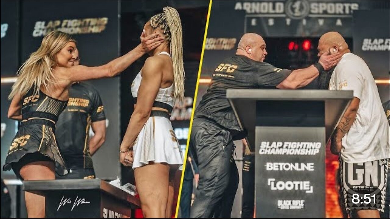 The HARDEST Slaps From Slap Fighting Championship