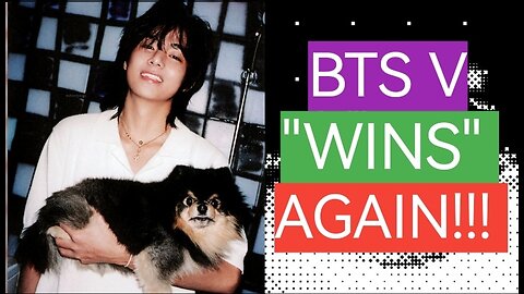 BTS V "WINS" in BRAZIL!!!