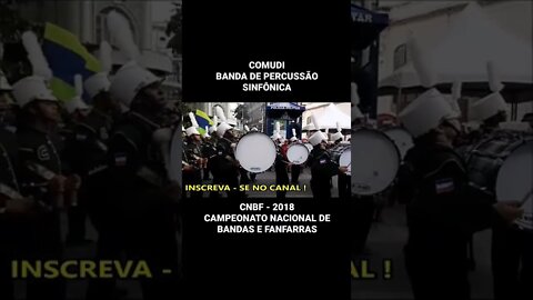 COMUDI - BANDA DE PERCUSSÃO SINFÔNICA 2018 - #Shorts