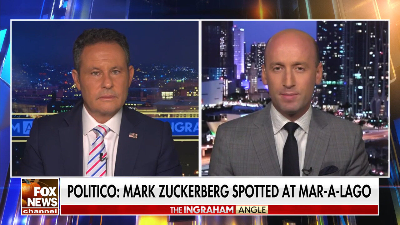 Stephen Miller Says Facebook CEO Mark Zuckerberg Met With Trump At Mar-a-Lago