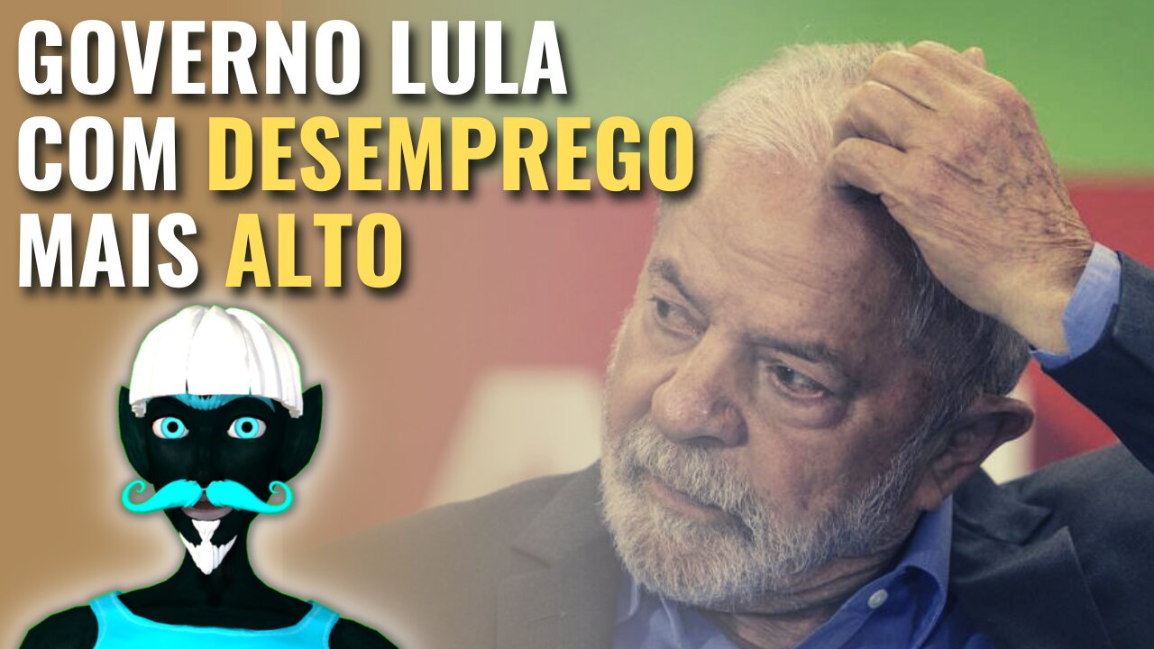 Governo Lula não consegue resolver os problemas que criticava BOLSONARO e o DESEMPREGO SOBE