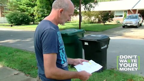 $150 fine for couch in trash