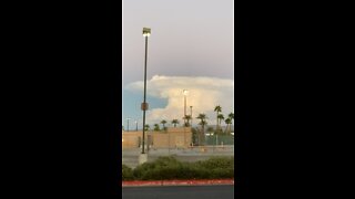 NUKE MUSHROOM CLOUD SEEN FROM VEGAS