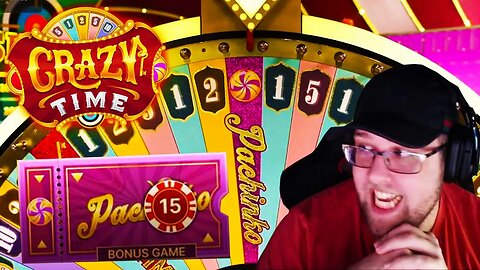 WE KEPT HITTING PACHINKO ON CRAZY TIME! (LIVE GAME SHOW HIGHLIGHTS)