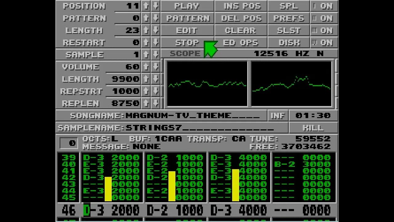 Atari ST Protracker Mods - Magnum TV Theme