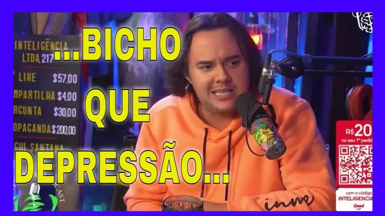 GUI SANTANA FALA SOBRE A DEPRESSÃO | CORTES BOM PODCAST