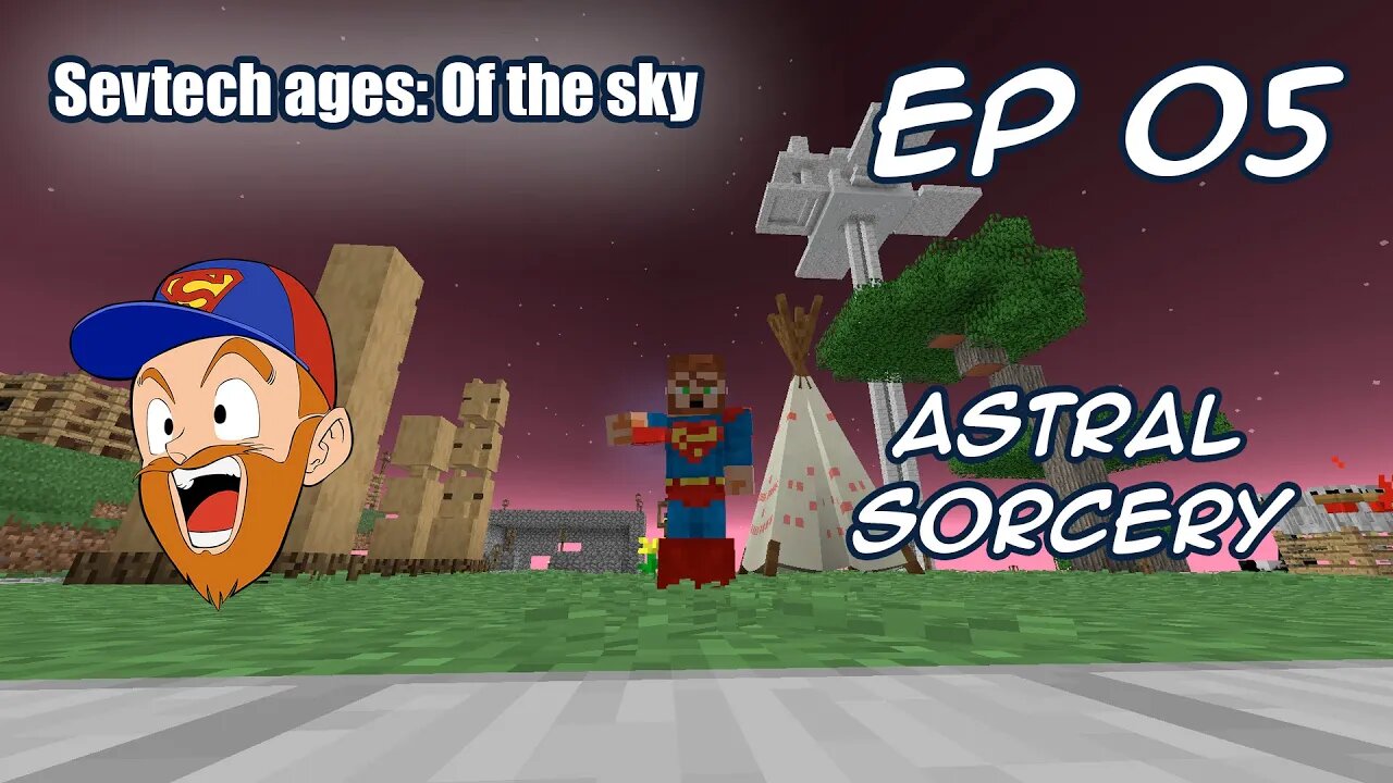 Minecraft Mod - Sevtech Ages of the Sky - E05 - Astral Sorcery