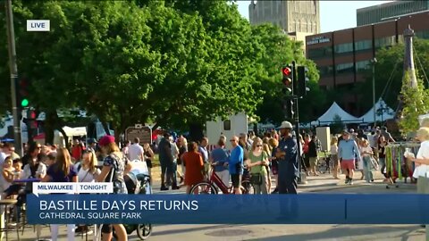 Bastille Days returns to Milwaukee's Cathedral Square