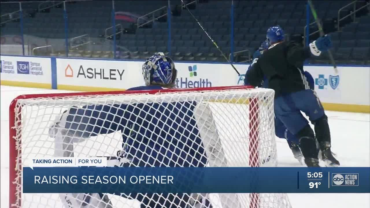 A look inside Amalie before the season opener