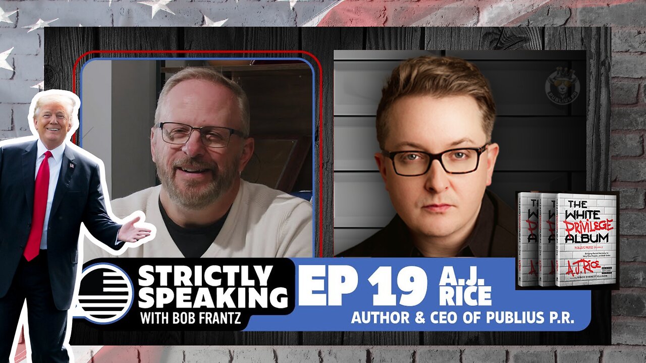 AJ Rice Talks Woke Politics, Kamala’s Strategy, The White Privilege Album on Strictly Speaking